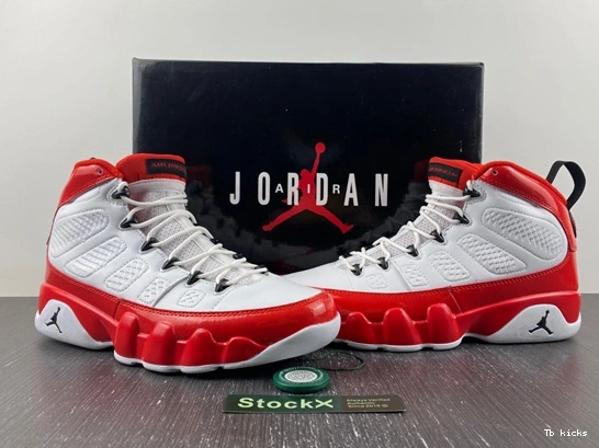 Cheap TBK Red 4063 9 Gym Jordan White Premium Retro 1029